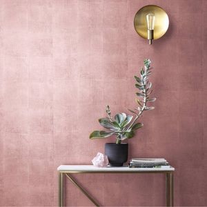 NWT PROJECT 62 METALLIC LEAF REMOVABLE WALLPAPER